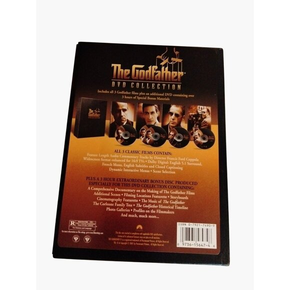The Godfather DVD Collection Box Set Bonus Materials - Picture 2 of 16